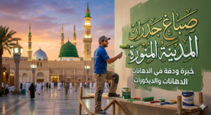 صباغ جدران المدينة المنورة