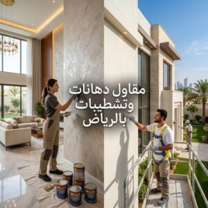 مقاول دهانات وتشطيبات بالرياض