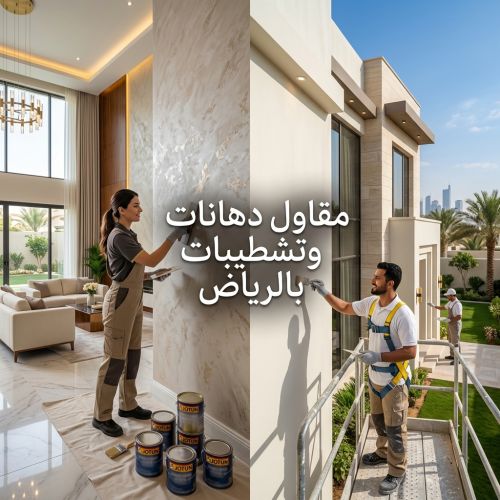 مقاول دهانات وتشطيبات بالرياض