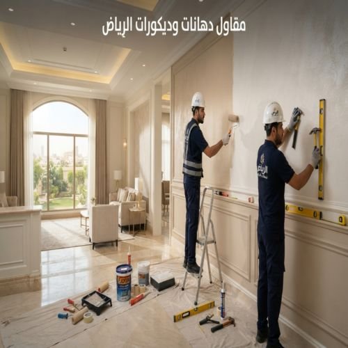 مقاول دهانات وديكورات الرياض